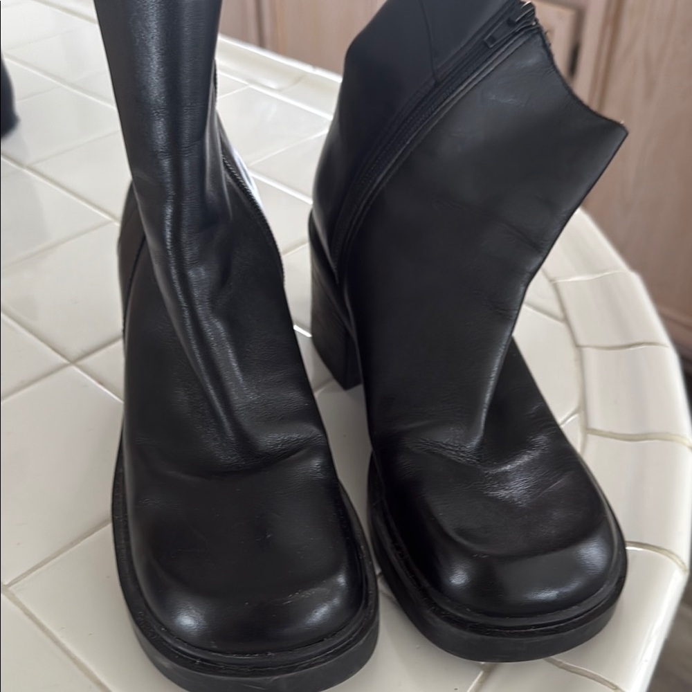 Nine West cloud 9 chunky ankle boot